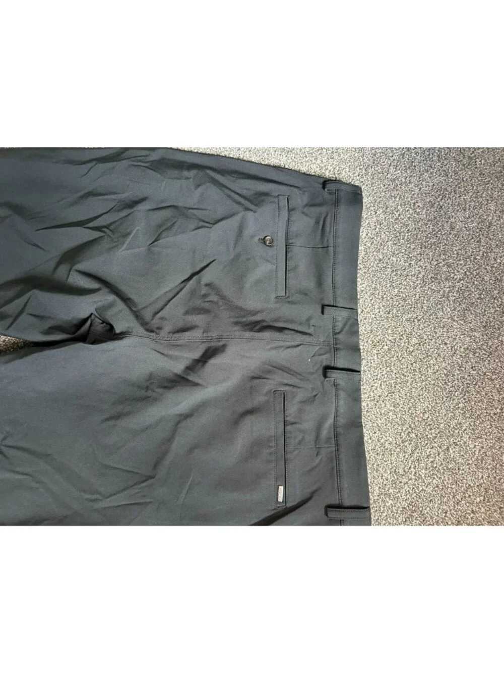 Greg Norman ML75 Microlux Pants 36x32 Black Golf Stretch Mens